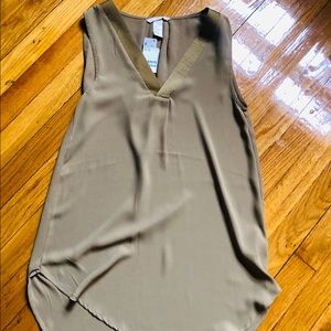 H&M sleeveless blouse